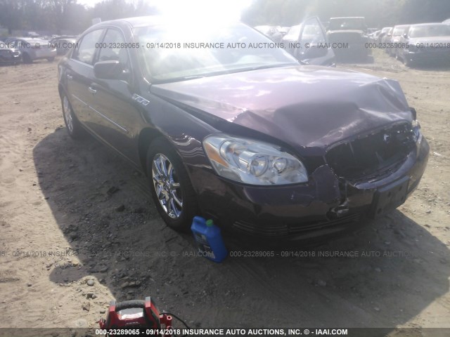 1G4HD57276U241109 - 2006 BUICK LUCERNE CXL MAROON photo 1