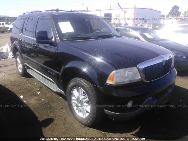 5LMEU68H04ZJ52944 - 2004 LINCOLN AVIATOR BLACK photo 1