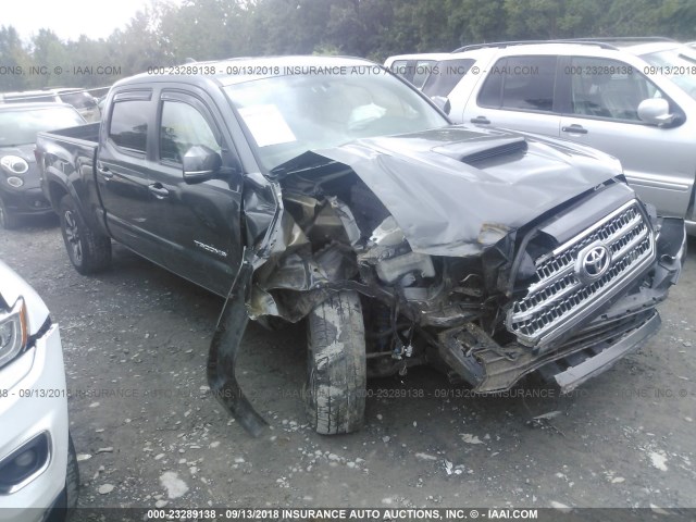 3TMDZ5BNXGM009728 - 2016 TOYOTA TACOMA DBL CAB/SR5/TRD SPORT/OR GRAY photo 1