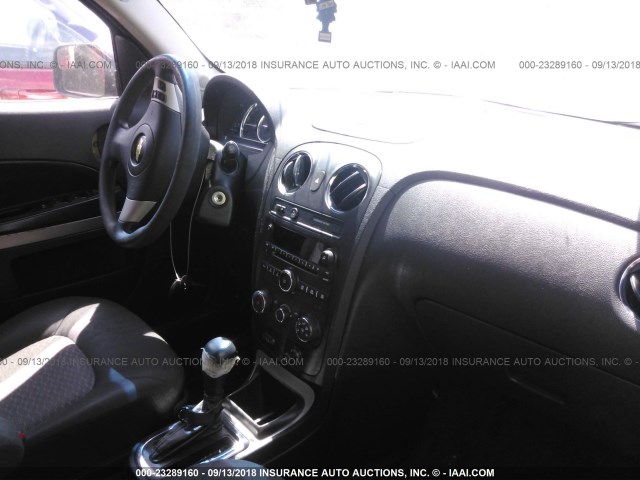 3GNBAADB6AS546665 - 2010 CHEVROLET HHR LS SILVER photo 5