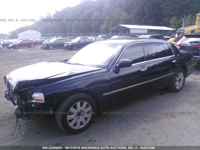 1LNHM84W37Y632602 - 2007 LINCOLN TOWN CAR EXECUTIVE L BLACK photo 2