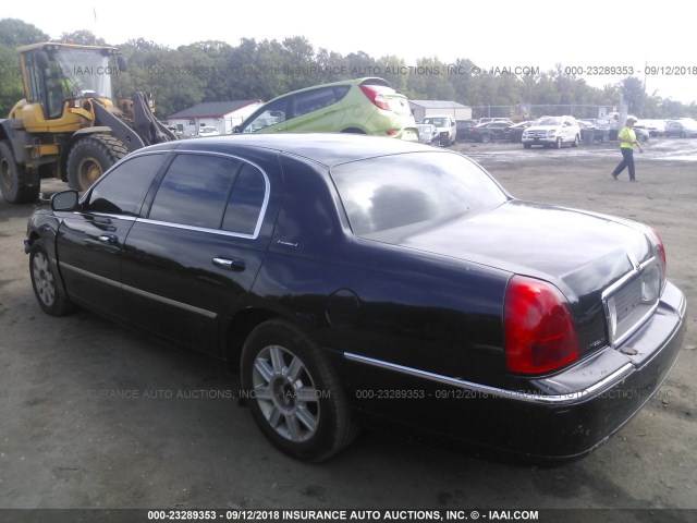 1LNHM84W37Y632602 - 2007 LINCOLN TOWN CAR EXECUTIVE L BLACK photo 3