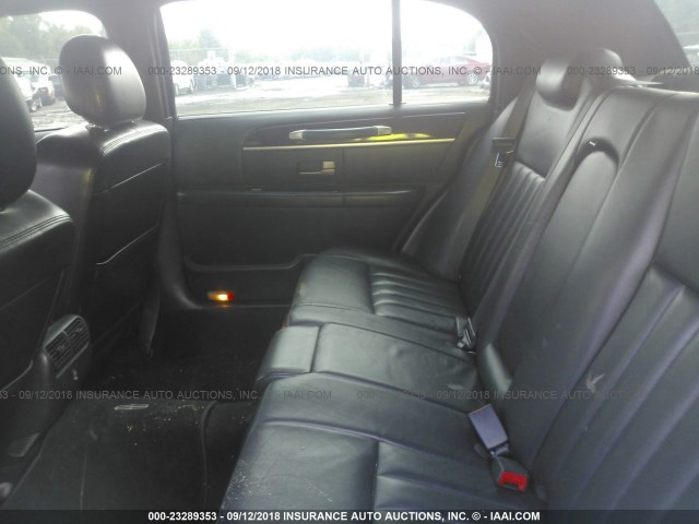 1LNHM84W37Y632602 - 2007 LINCOLN TOWN CAR EXECUTIVE L BLACK photo 8