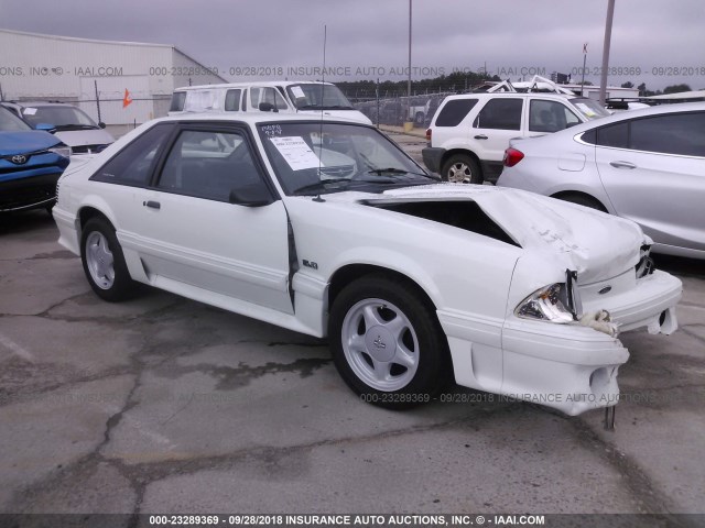 1FACP42E6NF101529 - 1992 FORD MUSTANG GT/COBRA GT WHITE photo 1