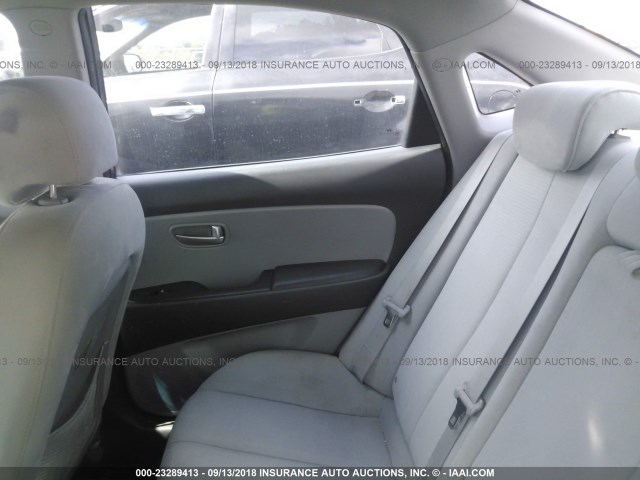 KMHDU46D39U687984 - 2009 HYUNDAI ELANTRA GLS/SE GRAY photo 8