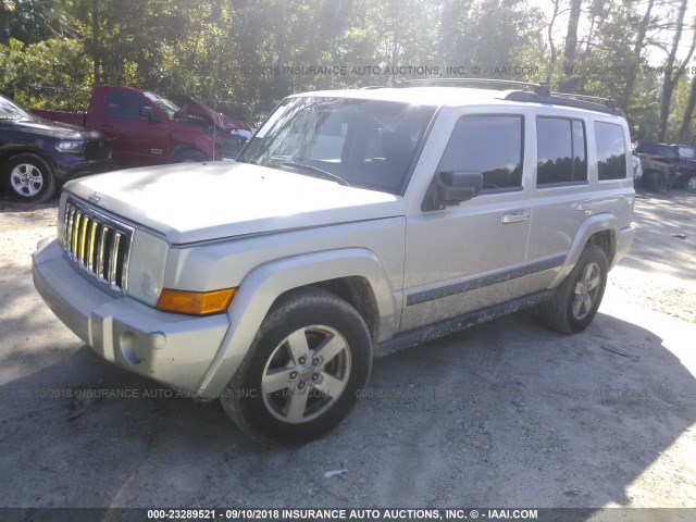 1J8HH48N28C163688 - 2008 JEEP COMMANDER SPORT Արծաթագույն լուսանկար 2