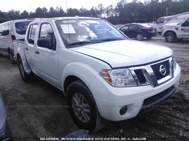 1N6AD0ER9JN747131 - 2018 NISSAN FRONTIER S/SV/SL/PRO-4X WHITE photo 1