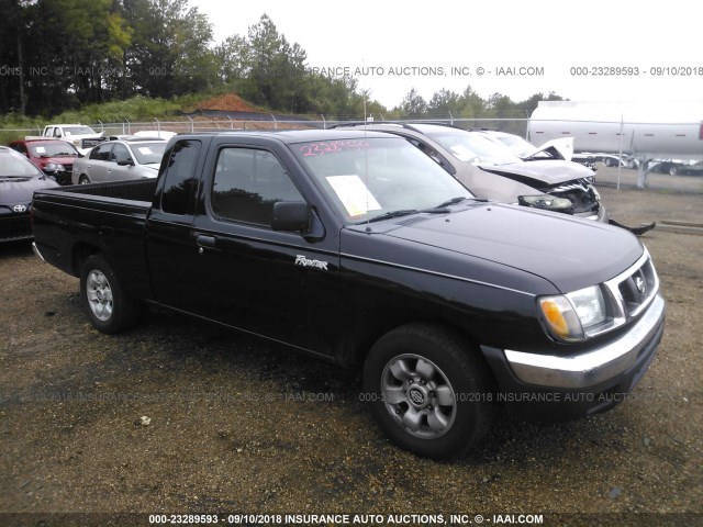 1N6DD26S1XC325949 - 1999 NISSAN FRONTIER KING CAB XE/KING CAB SE BLACK photo 1
