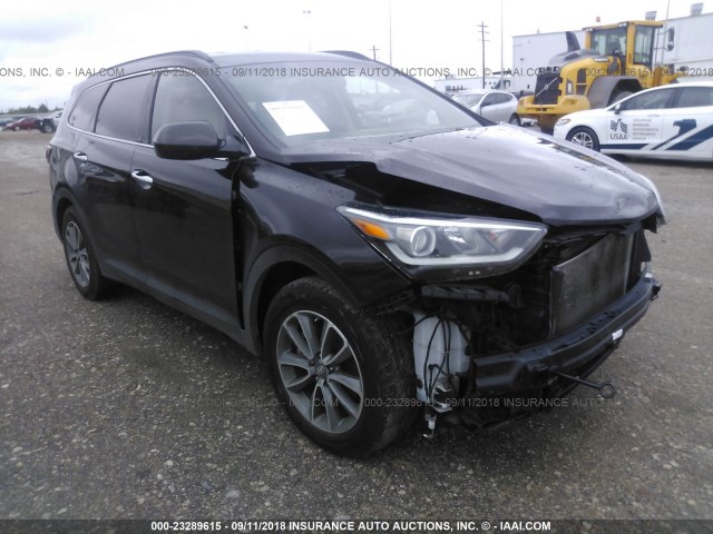 KM8SM4HF7HU201634 - 2017 HYUNDAI SANTA FE SE BROWN photo 1