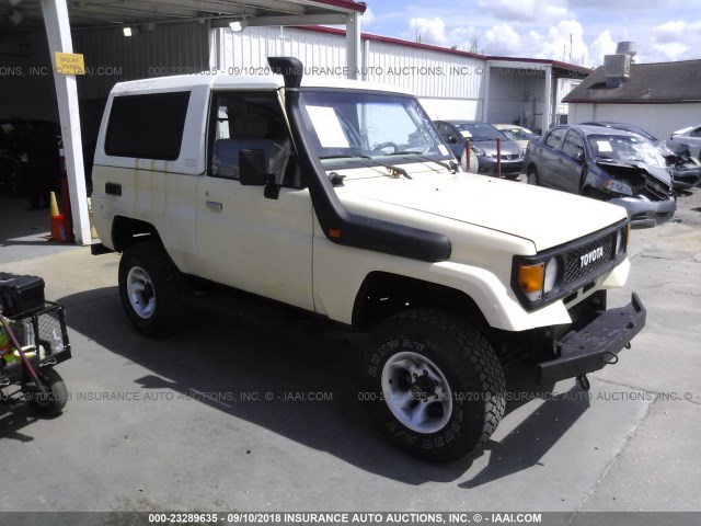 JT1V0LJ7309004830 - 1988 TOYOTA LAND CRUISER  Champagne photo 1