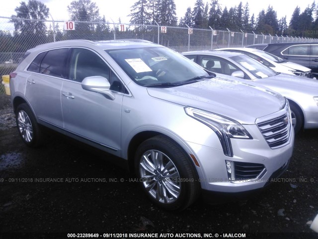 1GYKNFRS9JZ197579 - 2018 CADILLAC XT5 PREMIUM LUXURY SILVER photo 1