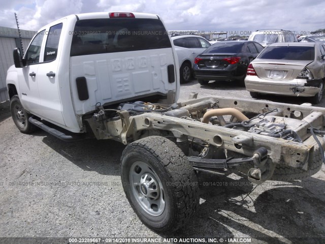 1GB2CUEG7FZ129178 - 2015 CHEVROLET SILVERADO C2500 HEAVY DUTY WHITE photo 3