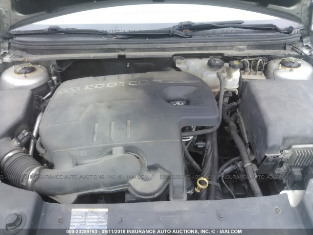 1G1ZG57B09F109214 - 2009 CHEVROLET MALIBU LS Gümüş foto 10
