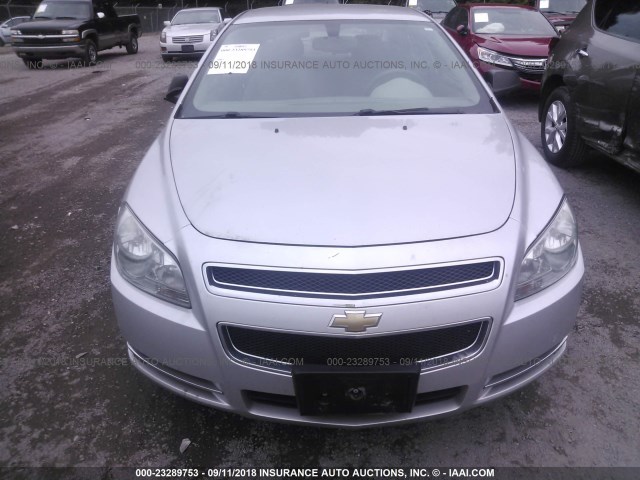 1G1ZG57B09F109214 - 2009 CHEVROLET MALIBU LS Gümüş foto 6