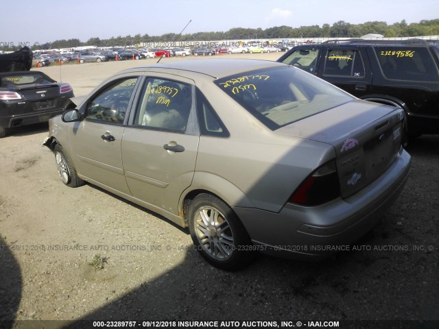 1FAFP34N07W258691 - 2007 FORD FOCUS ZX4/S/SE/SES ყავისფერი ფოტო 3