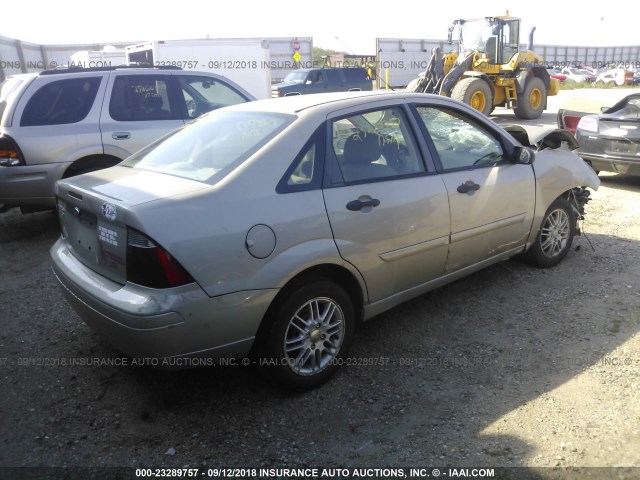 1FAFP34N07W258691 - 2007 FORD FOCUS ZX4/S/SE/SES ყავისფერი ფოტო 4