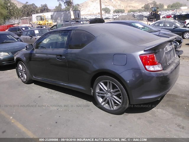 JTKJF5C74D3049711 - 2013 TOYOTA SCION TC 灰色 照片 3