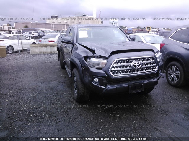 5TFSZ5AN3HX065630 - 2017 TOYOTA TACOMA ACCESS CAB/SR5/TRD SPT/OR GRAY photo 1