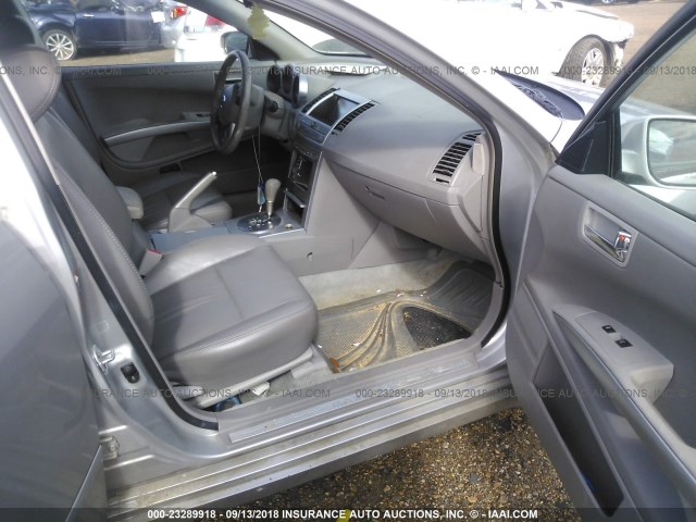 1N4BA41E85C809815 - 2005 NISSAN MAXIMA SE/SL SILVER photo 5