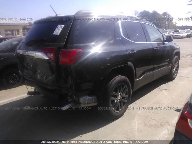 1GKKNMLS9JZ185603 - 2018 GMC ACADIA SLT-1 BLACK photo 4