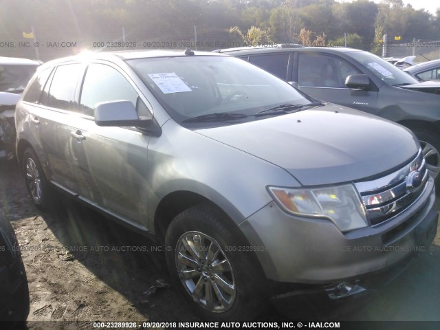 2FMDK38C08BA85715 - 2008 FORD EDGE SEL GRAY photo 1