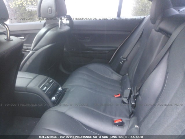 WBA6B4C58DD098323 - 2013 BMW 650 XI SILVER photo 8