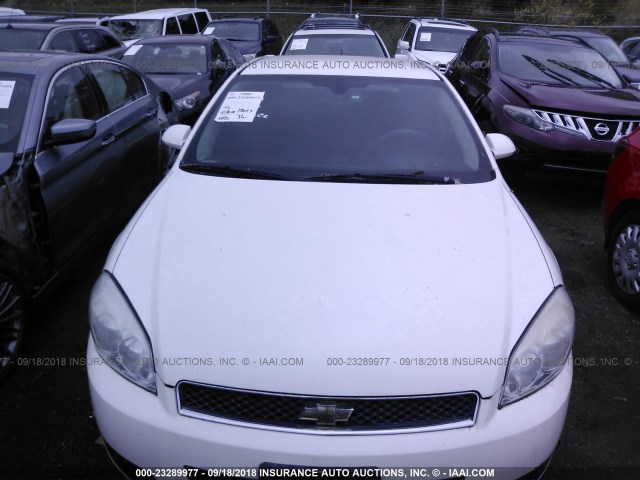 2G1WD57C391170519 - 2009 CHEVROLET IMPALA SS WHITE photo 6