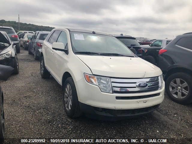 2FMDK39C68BA46075 - 2008 FORD EDGE LIMITED WHITE photo 1