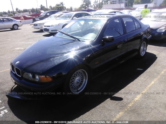 WBADM6336XBY24403 - 1999 BMW 528 I AUTOMATIC BLACK photo 2