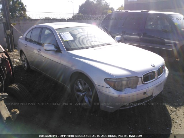 WBAGL63494DP70202 - 2004 BMW 745 I SILVER photo 1