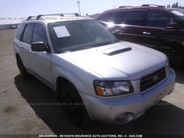 JF1SG69685H731756 - 2005 SUBARU FORESTER 2.5XT SILVER photo 1