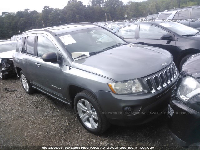 1J4NT1FAXBD236728 - 2011 JEEP COMPASS SPORT GRAY photo 1