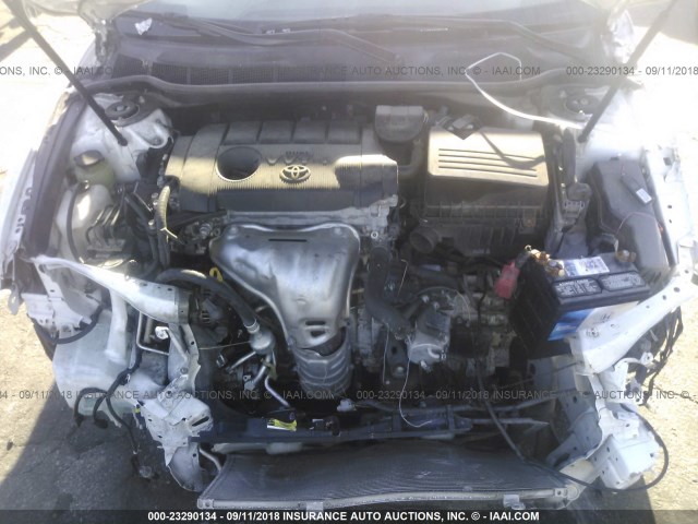 4T1BF3EK5BU601463 - 2011 TOYOTA CAMRY SE/LE/XLE თეთრი ფოტო 10