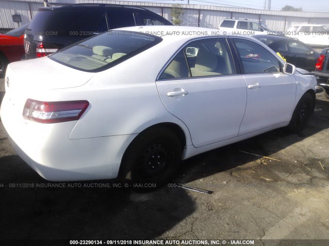 4T1BF3EK5BU601463 - 2011 TOYOTA CAMRY SE/LE/XLE თეთრი ფოტო 4