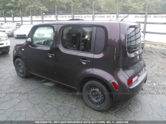 JN8AZ28R39T118603 - 2009 NISSAN CUBE S/SL PURPLE photo 3