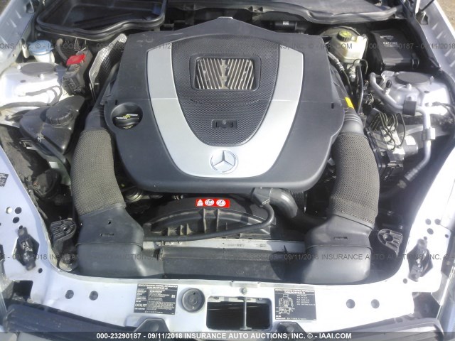 WDBWK56F05F051692 - 2005 MERCEDES-BENZ SLK 350 银色 照片 10