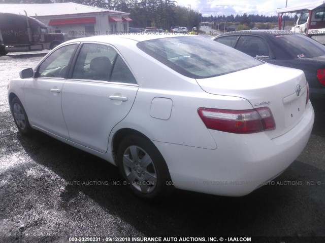 4T1BE46K98U769039 - 2008 TOYOTA CAMRY CE/LE/XLE/SE WHITE photo 3
