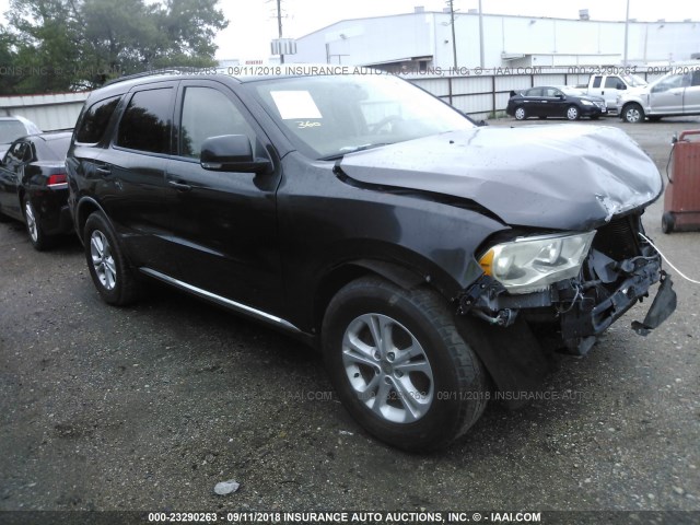 1D4RD4GG0BC692030 - 2011 DODGE DURANGO CREW GRAY photo 1