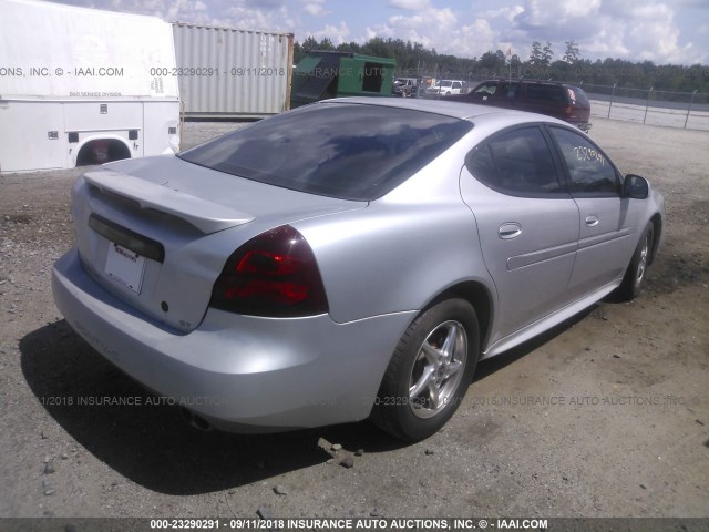 2G2WS522641223223 - 2004 PONTIAC GRAND PRIX GT2 SILVER photo 4