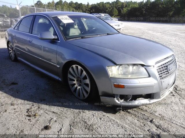 WAULL44E76N012138 - 2006 AUDI A8 4.2 QUATTRO SILVER photo 1