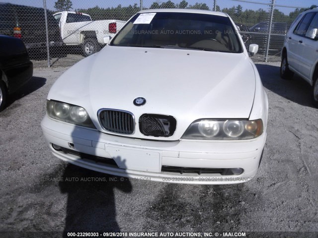 WBADT43423G026736 - 2003 BMW 525 I AUTOMATIC WHITE photo 6