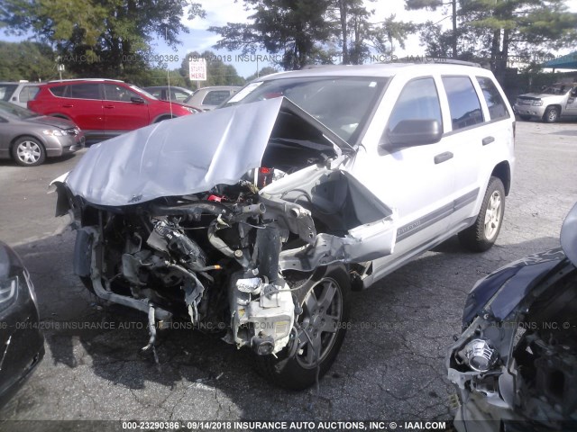 1J4GS48KX5C553941 - 2005 JEEP GRAND CHEROKEE LAREDO/COLUMBIA/FREEDOM 银色 照片 2