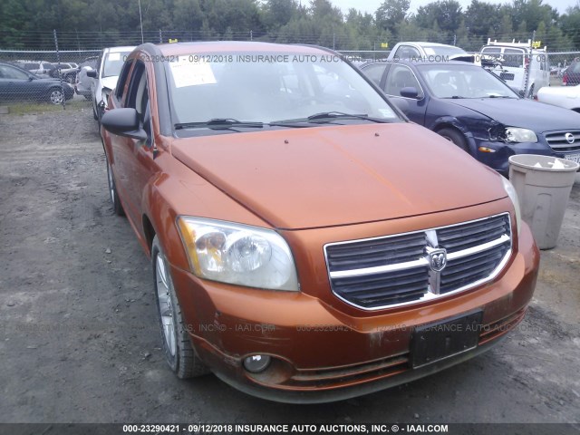 1B3CB3HA3BD106672 - 2011 DODGE CALIBER MAINSTREET ORANGE photo 6