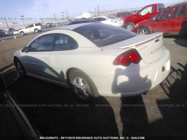 4B3AG42G95E046048 - 2005 DODGE STRATUS SXT WHITE photo 3