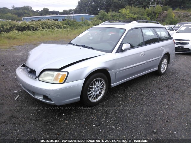 4S3BH635737307883 - 2003 SUBARU LEGACY L/L SPECIAL SILVER photo 2