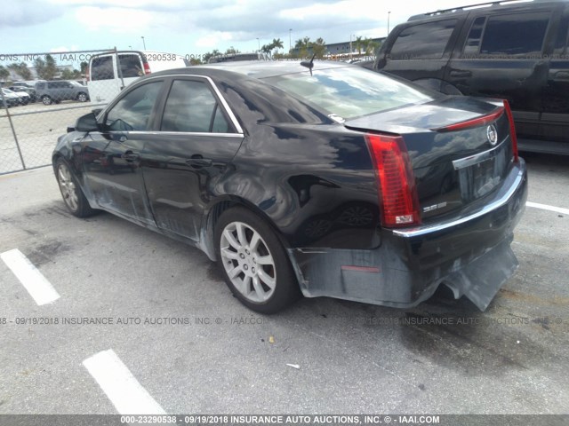 1G6DV57V880165150 - 2008 CADILLAC CTS HI FEATURE V6 黑色 照片 3