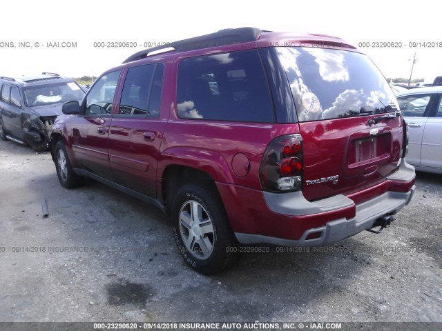 1GNES16S456111936 - 2005 CHEVROLET TRAILBLAZER EXT LS/EXT LT RED photo 3