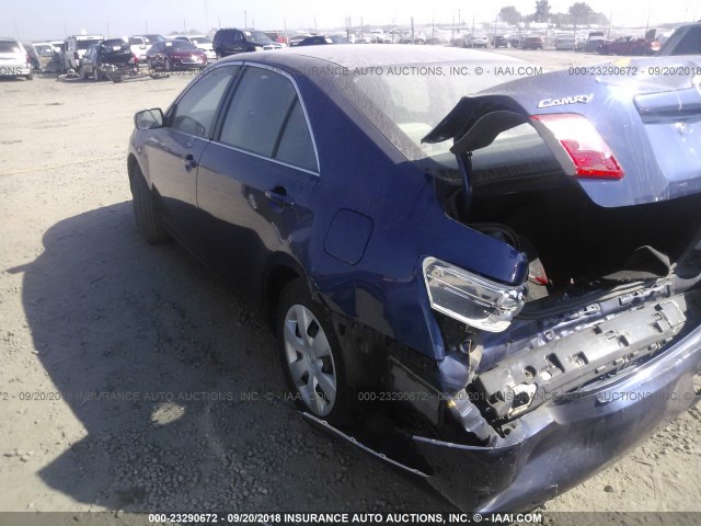 4T1BE46K09U375110 - 2009 TOYOTA CAMRY SE/LE/XLE 蓝色 照片 3