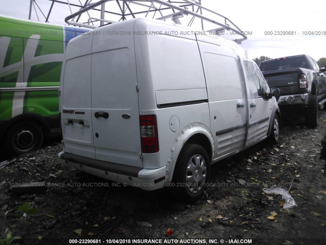 NM0LS7BNXCT098947 - 2012 FORD TRANSIT CONNECT XLT WHITE photo 4