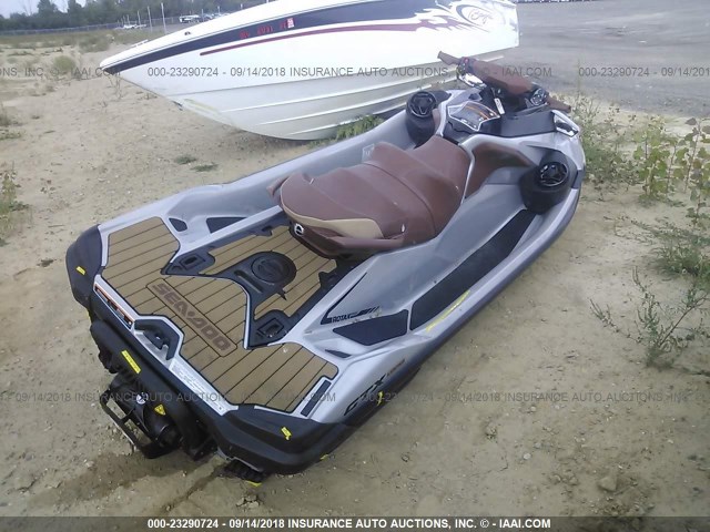 YDV14320C818 - 2018 SEADOO SEADOO GTX  GRAY photo 4